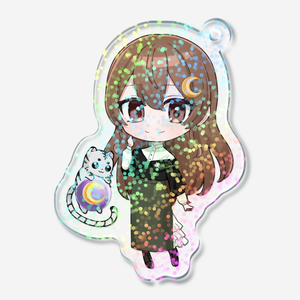 ホログラムアクリルキーホルダー