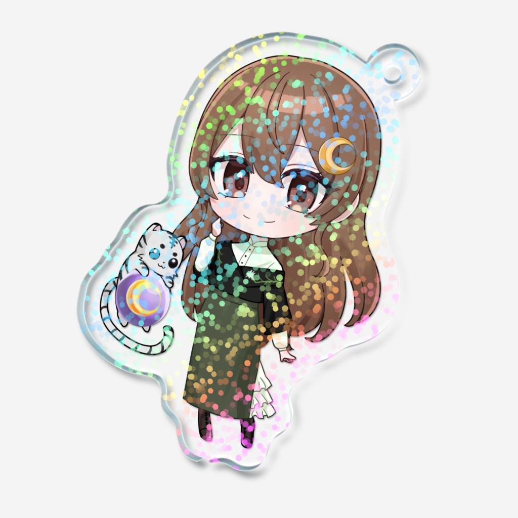 ホログラムアクリルキーホルダー