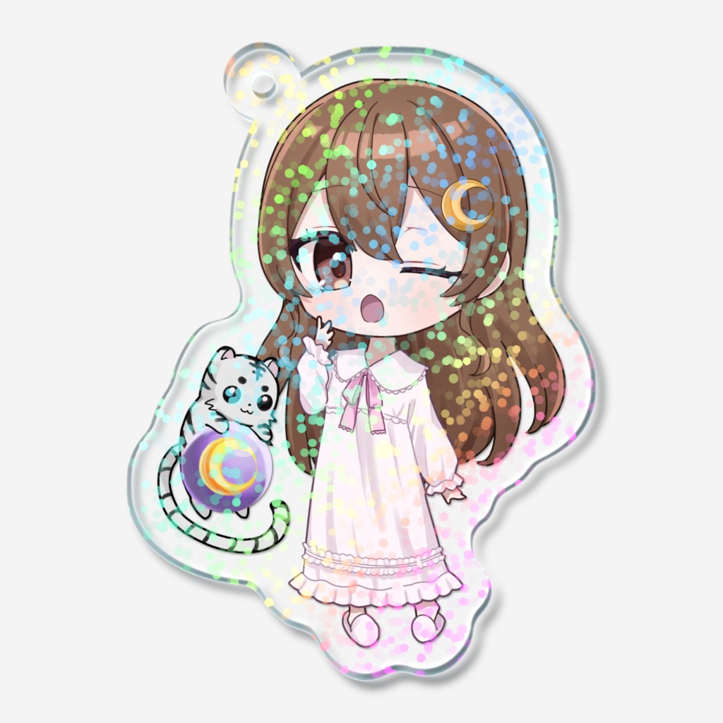 ホログラムアクリルキーホルダー