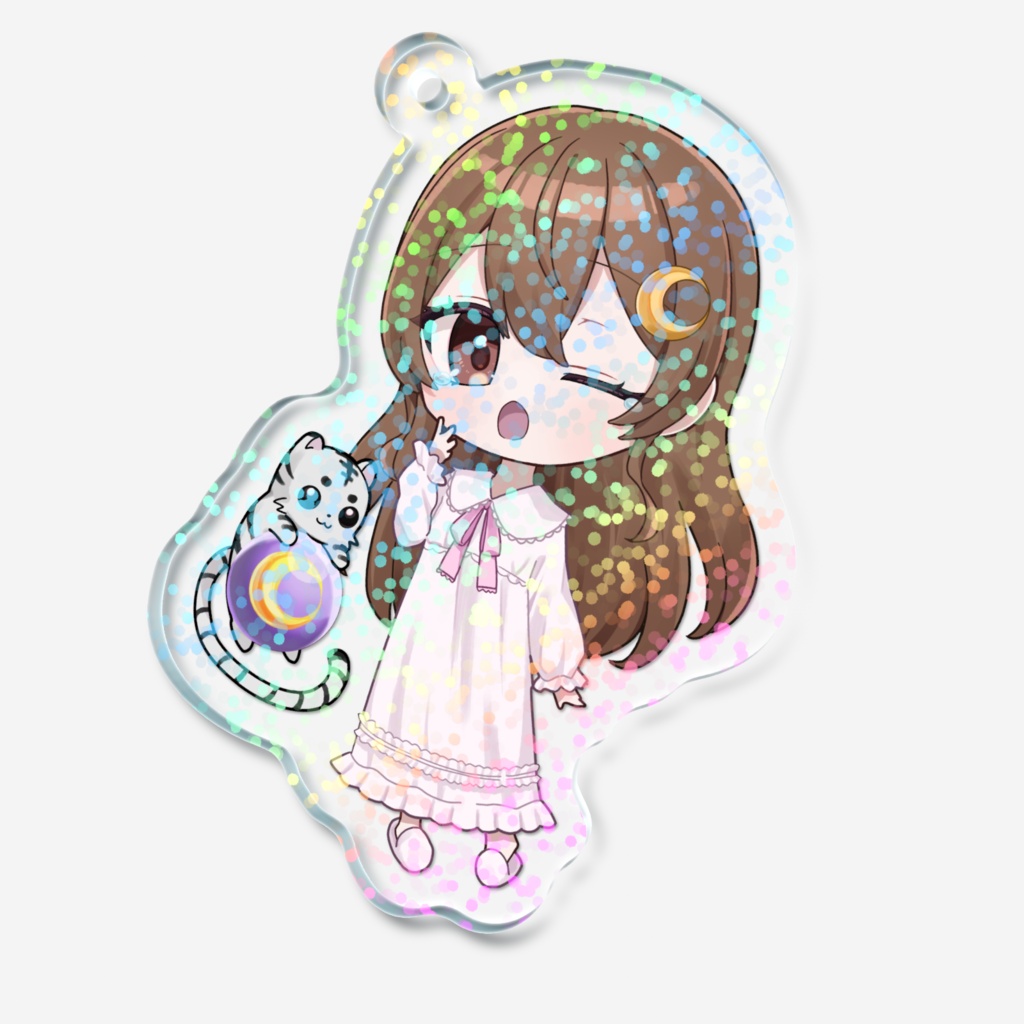 ホログラムアクリルキーホルダー