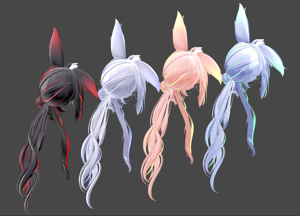 【♥ Kismet_Hair ♥専用】グラデーション&メッシュの変更