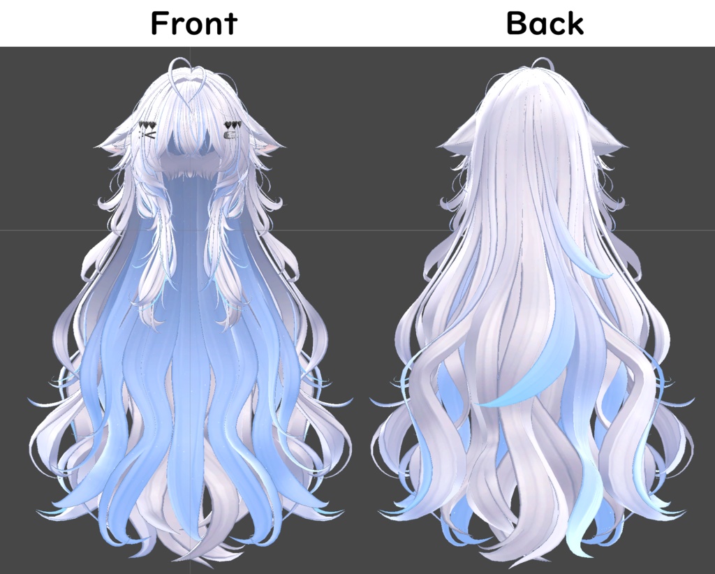 【♥ Dahlia_Hair ♥専用】グラデーション&メッシュの変更