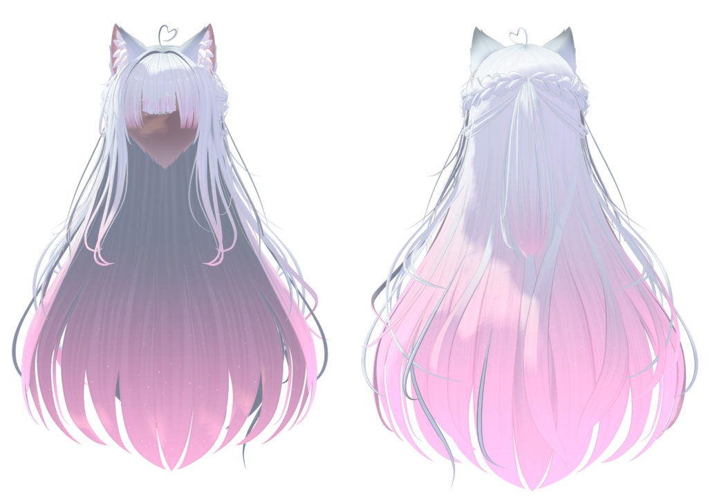 【猫ロングヘア専用】グラデーション&メッシュの変更