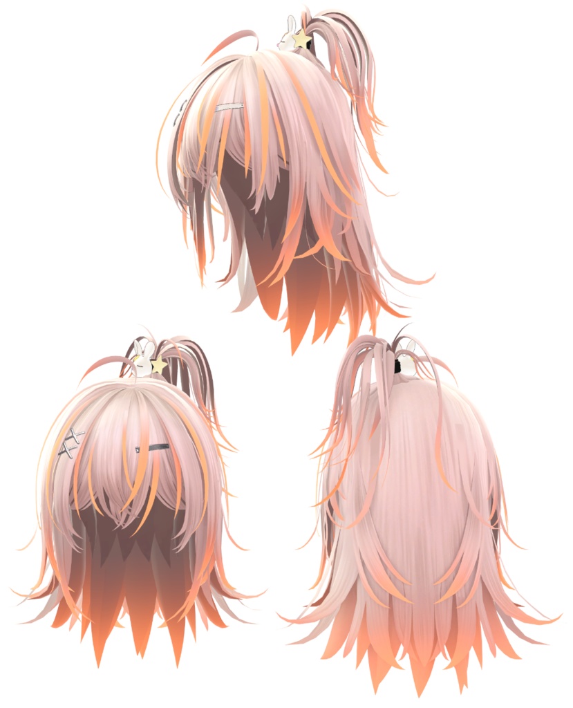 【Daily Morning Hair🦡専用】グラデーション&メッシュの変更