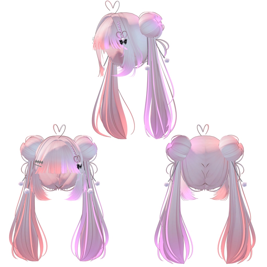 【Nini Hair専用】グラデーション&メッシュの変更