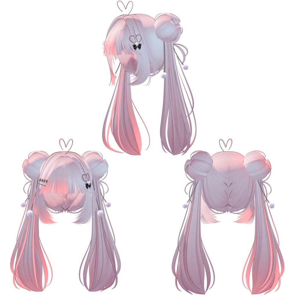 【Nini Hair専用】グラデーション&メッシュの変更