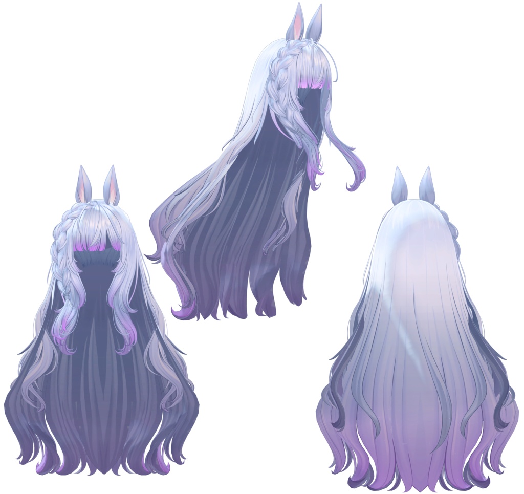 【♥ Bella_Hair ♥専用】グラデーション&メッシュの変更