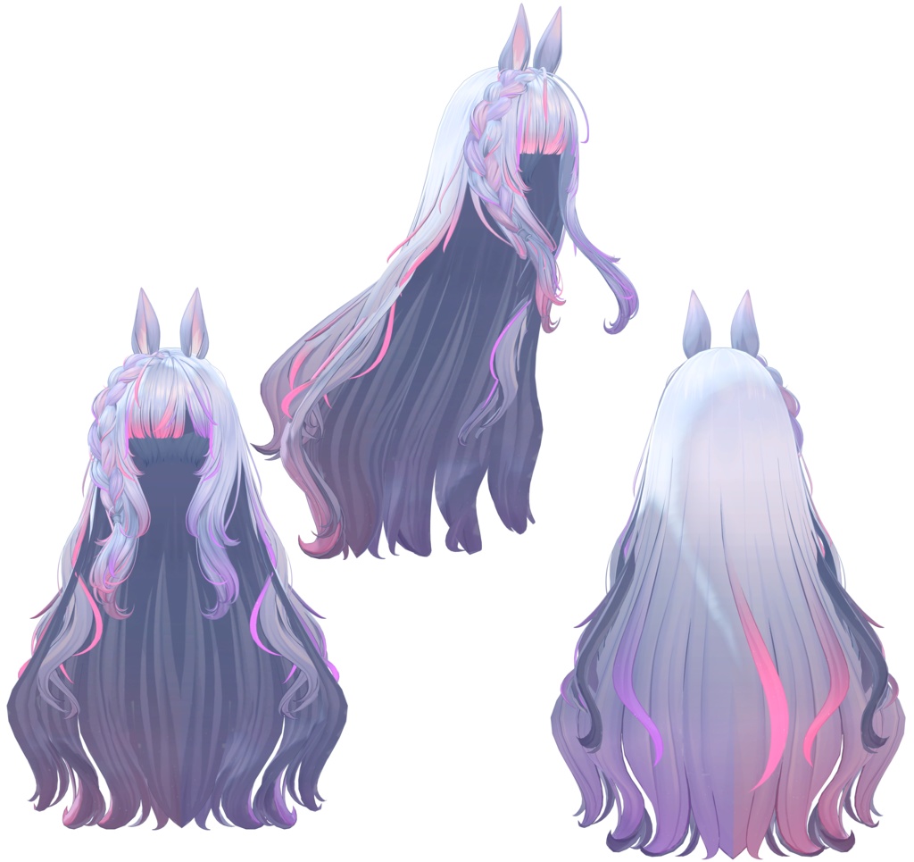 【♥ Bella_Hair ♥専用】グラデーション&メッシュの変更