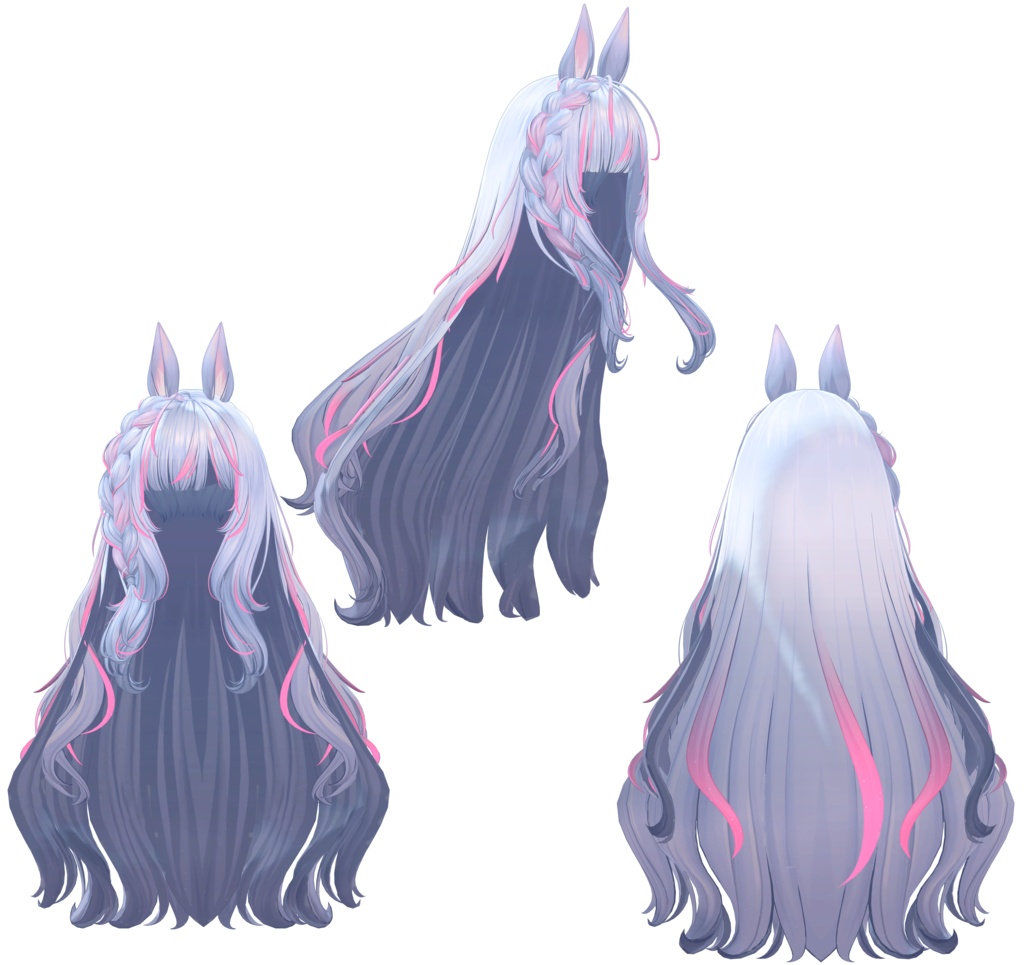 【♥ Bella_Hair ♥専用】グラデーション&メッシュの変更