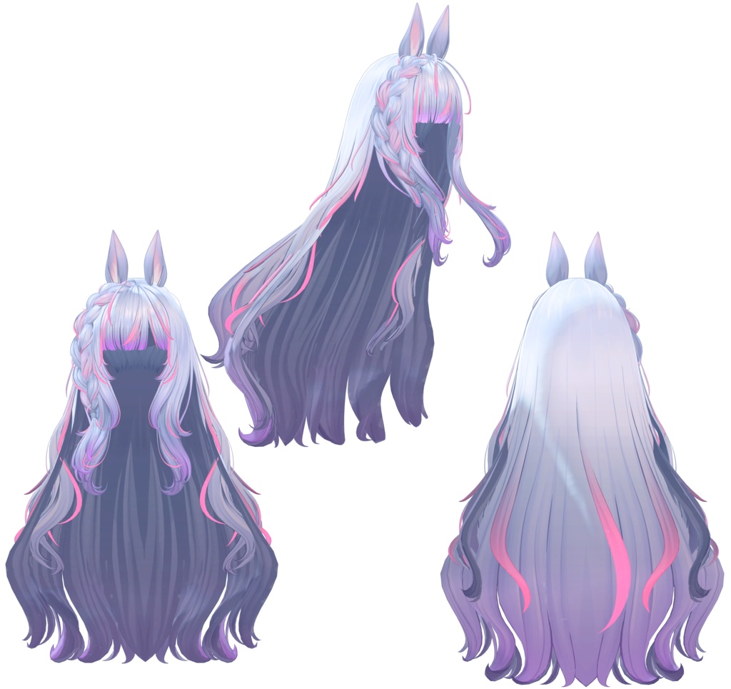 【♥ Bella_Hair ♥専用】グラデーション&メッシュの変更