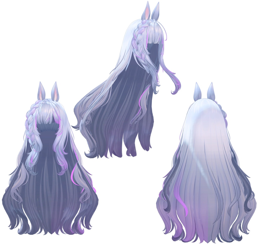 【♥ Bella_Hair ♥専用】グラデーション&メッシュの変更