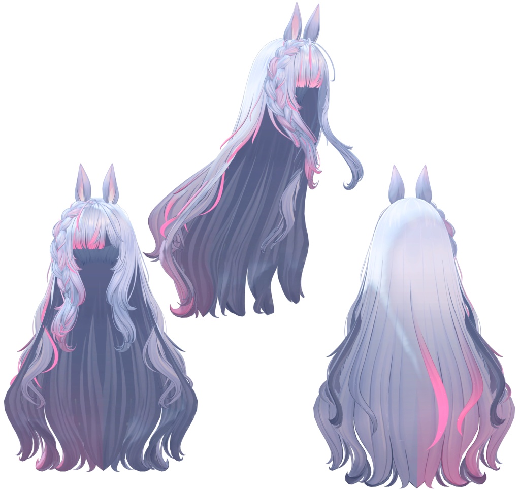 【♥ Bella_Hair ♥専用】グラデーション&メッシュの変更