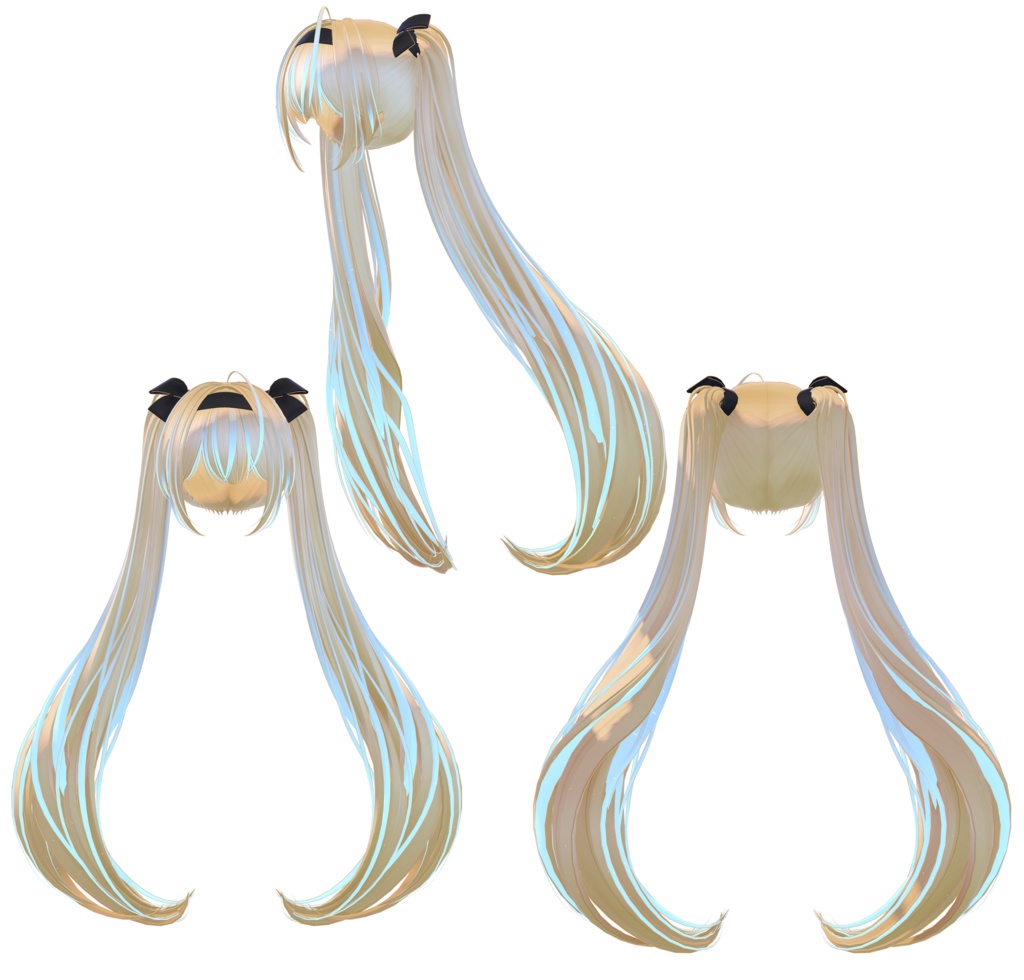 【Clover Hair専用】グラデーション&メッシュの変更