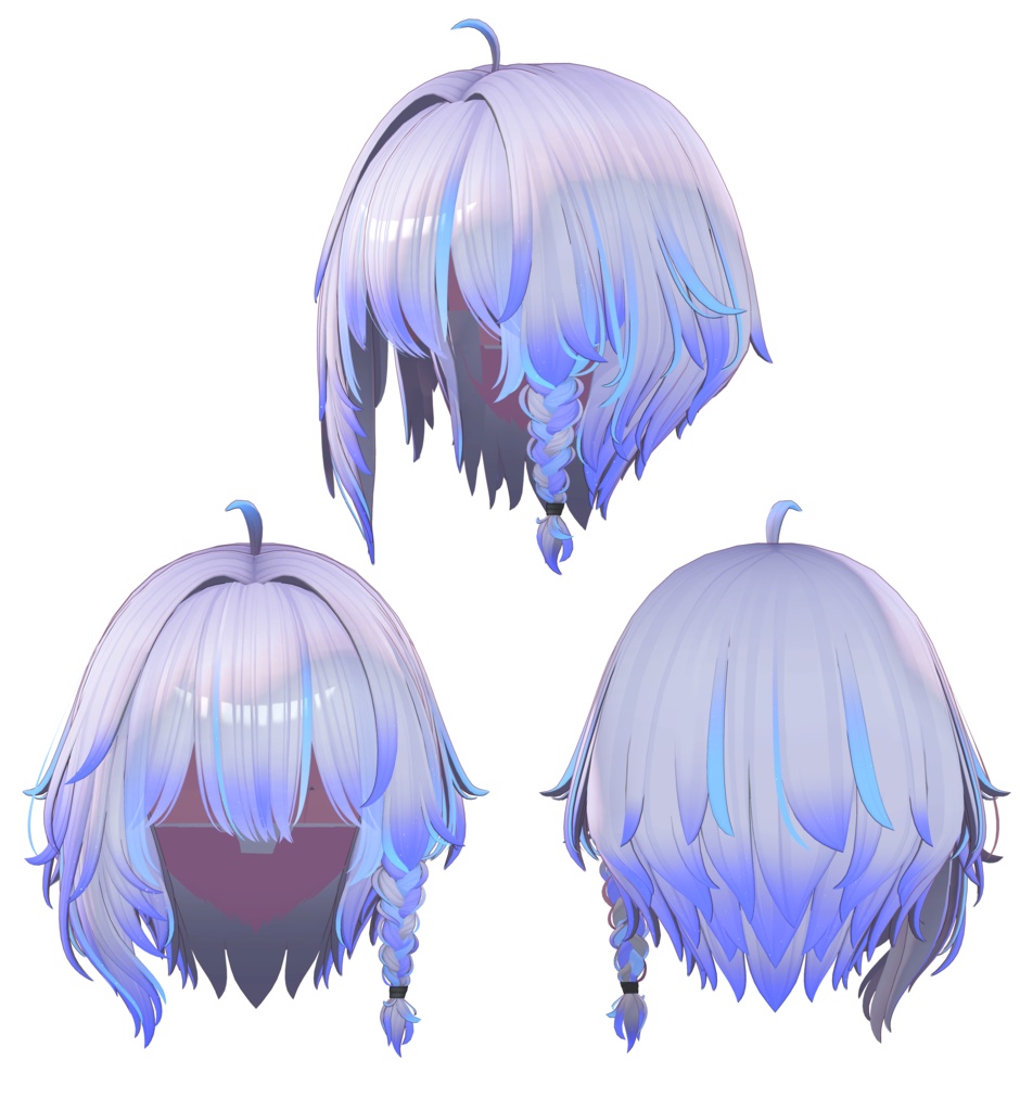 【Braid Short cut専用】グラデーション&メッシュの変更