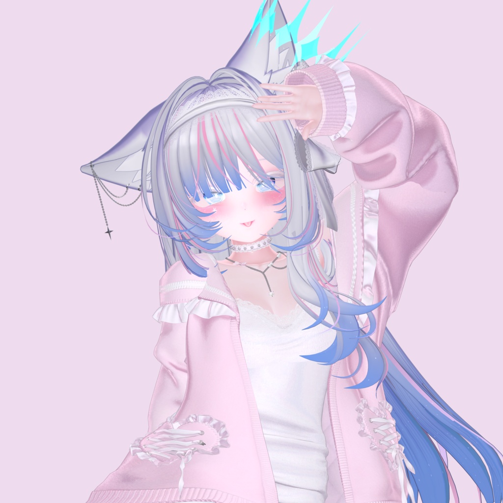 【くろねこロングヘア専用】グラデーション&メッシュの変更