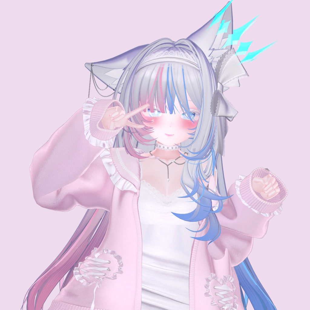 【くろねこロングヘア専用】グラデーション&メッシュの変更