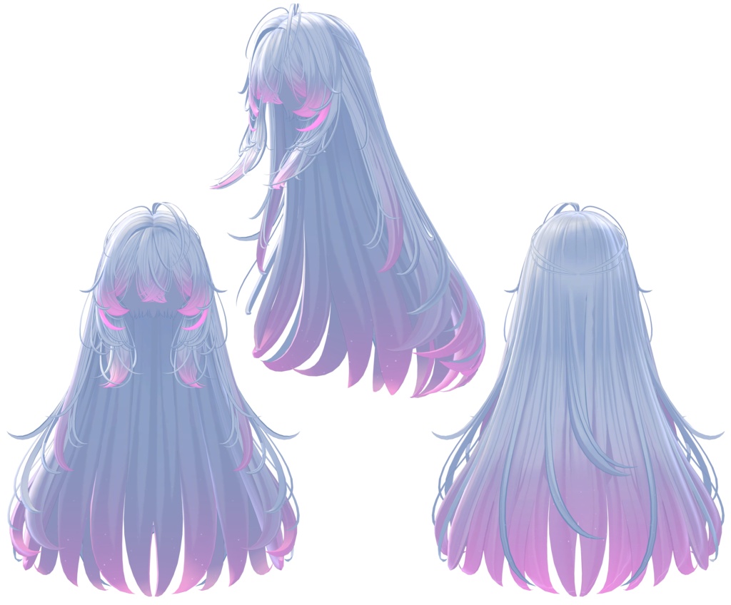 【Lumi_Hair専用】グラデーション&メッシュの変更