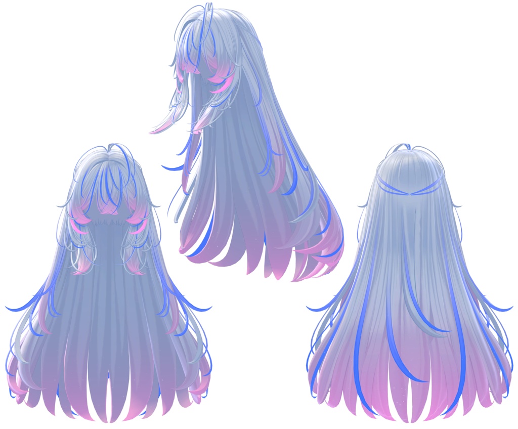 【Lumi_Hair専用】グラデーション&メッシュの変更