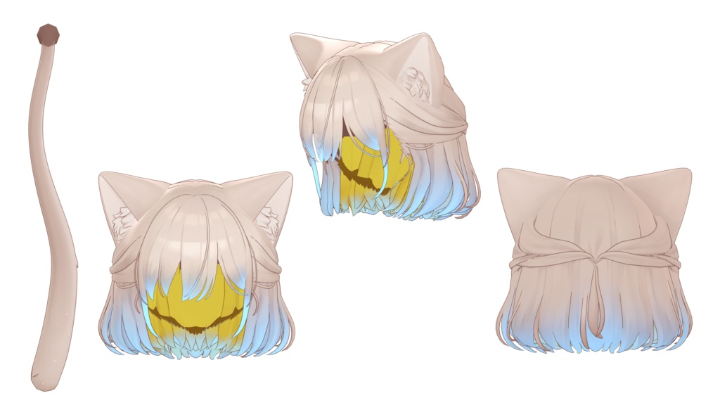 【しらつめ専用/無料あり】グラデーション&メッシュの変更