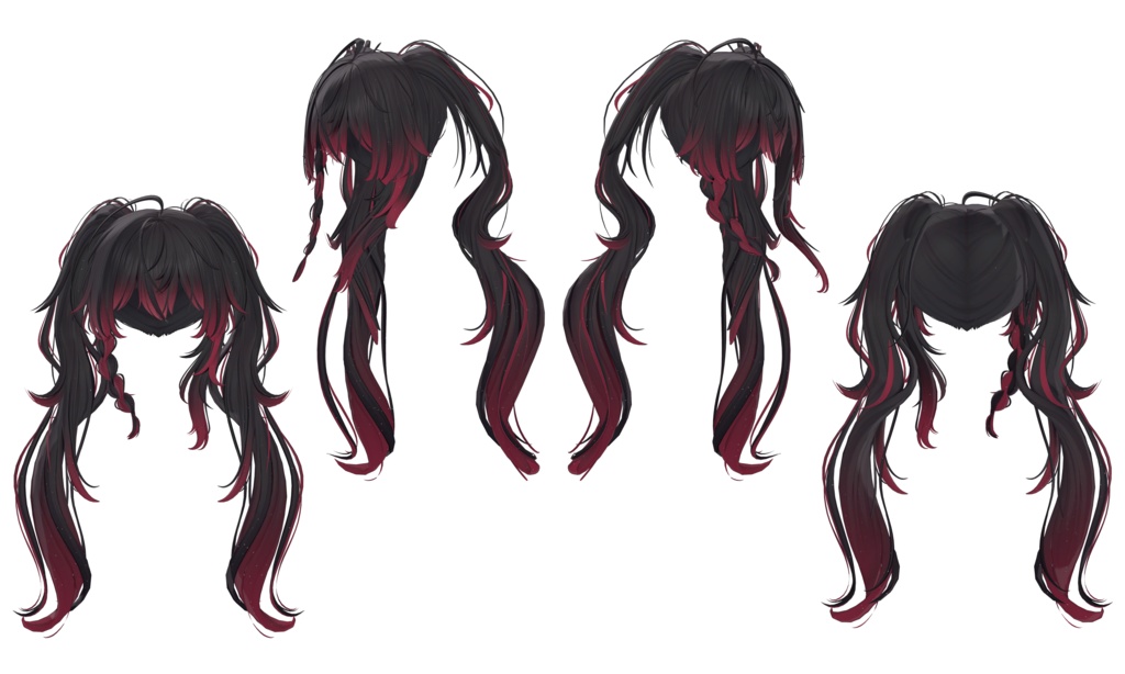 【♥ Lili_Hair ♥専用】グラデーション&メッシュの変更