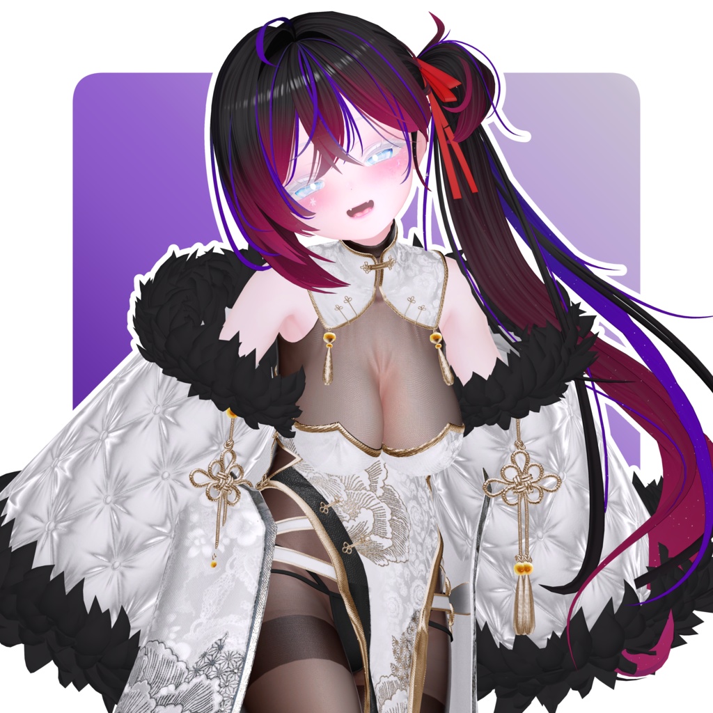 【小悪魔サイドテール専用】グラデーション&メッシュの変更