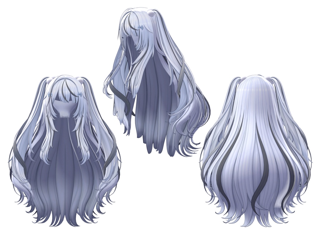 【♡⑅ ConyBuny Hair ⑅♡専用】グラデーション&メッシュの変更