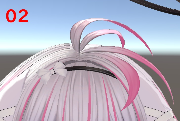 【♥ Meloa_Hair ♥専用】グラデーション&メッシュの変更