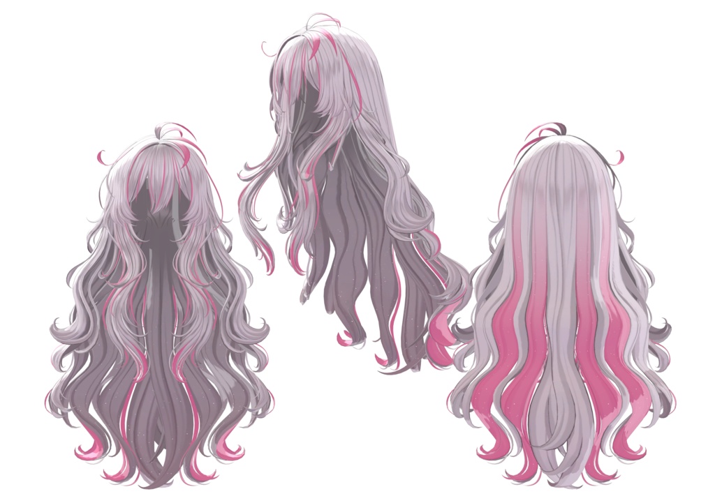 【♥ Meloa_Hair ♥専用】グラデーション&メッシュの変更