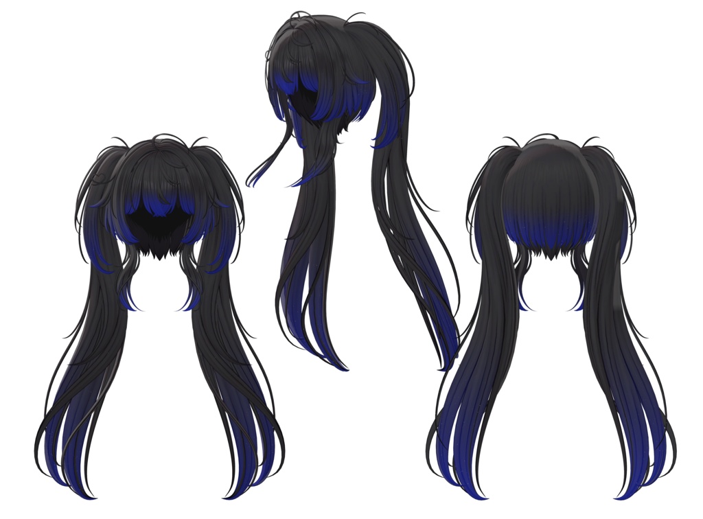 【♡⑅ Komori Hair ⑅♡専用】グラデーション&メッシュの変更