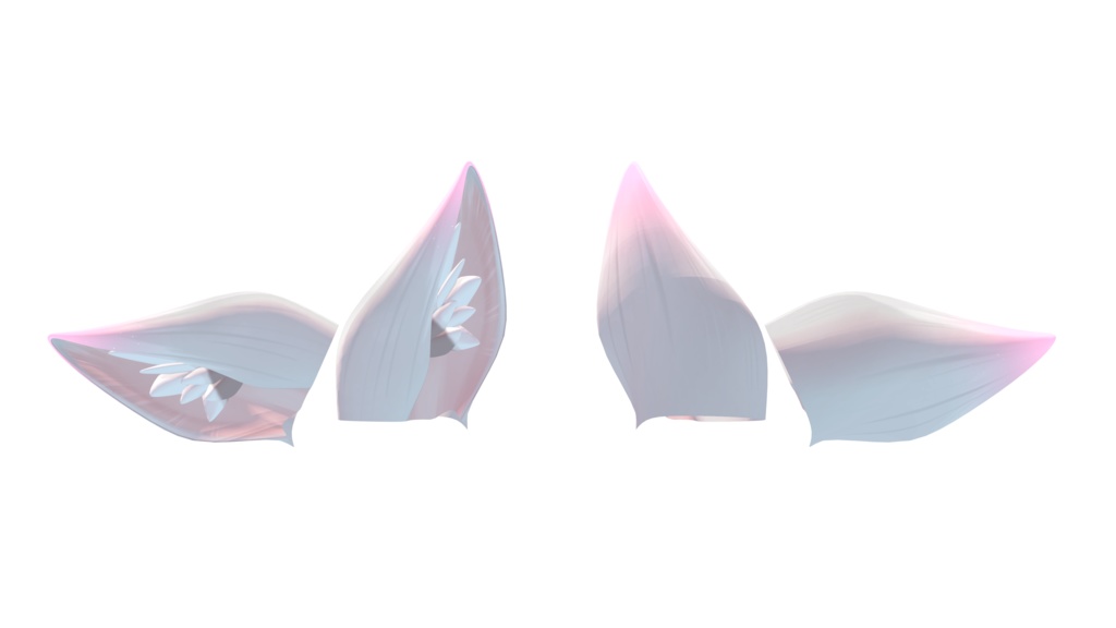 【ラブリーロングヘア】グラデーション&メッシュの変更