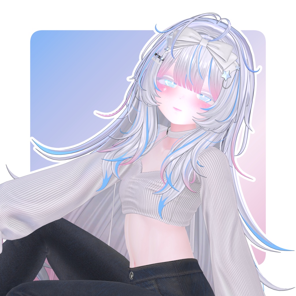 【♡⑅ Stellin Hair ⑅♡専用】(三日間無料)グラデーション&メッシュの変更