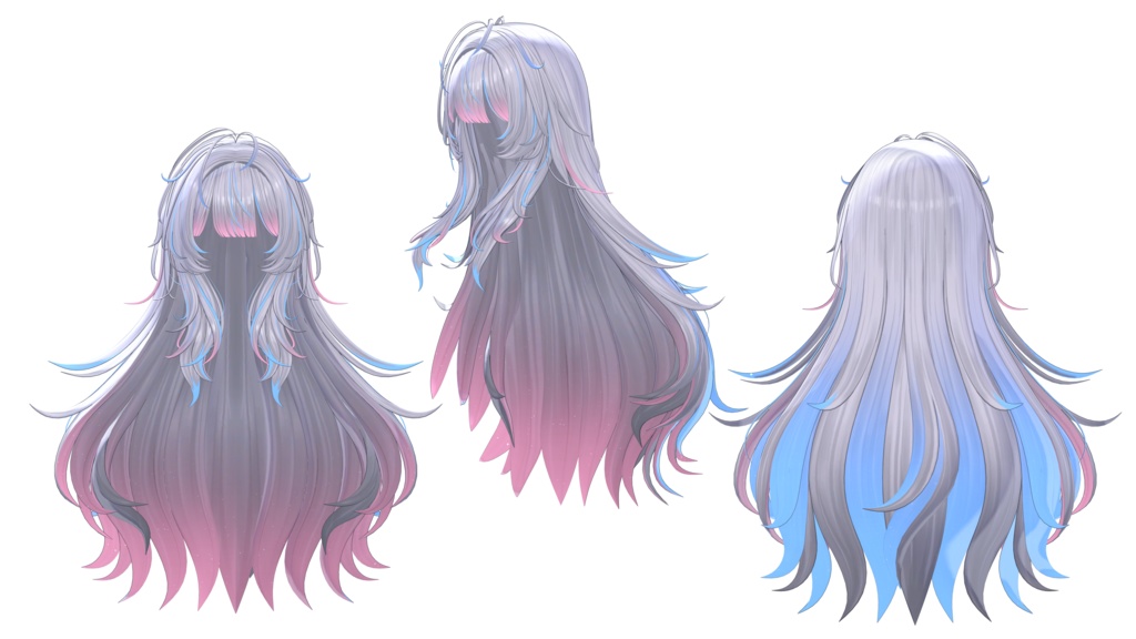 【♡⑅ Stellin Hair ⑅♡専用】(三日間無料)グラデーション&メッシュの変更