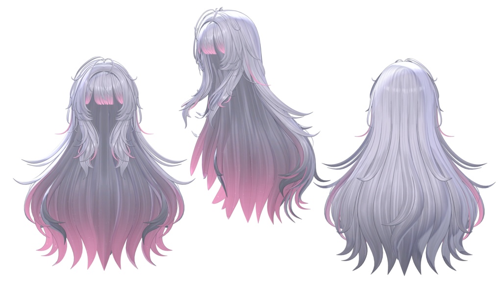 【♡⑅ Stellin Hair ⑅♡専用】(三日間無料)グラデーション&メッシュの変更