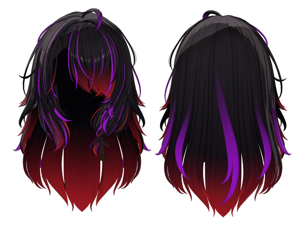 【♥ Sena_Hair ♥専用】グラデーション&メッシュの変更