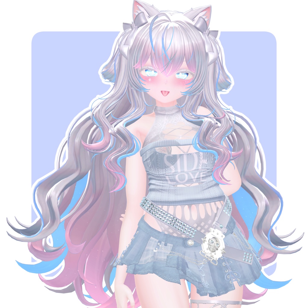 【◈Fluffy Hair◈専用】グラデーション&メッシュの変更