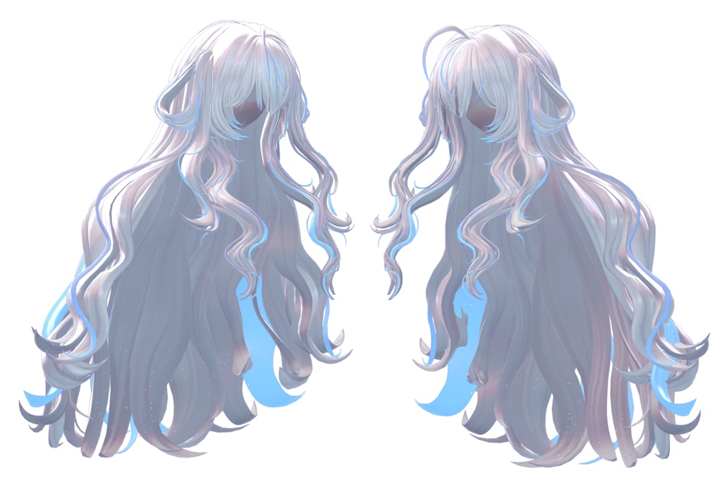 【◈Fluffy Hair◈専用】グラデーション&メッシュの変更