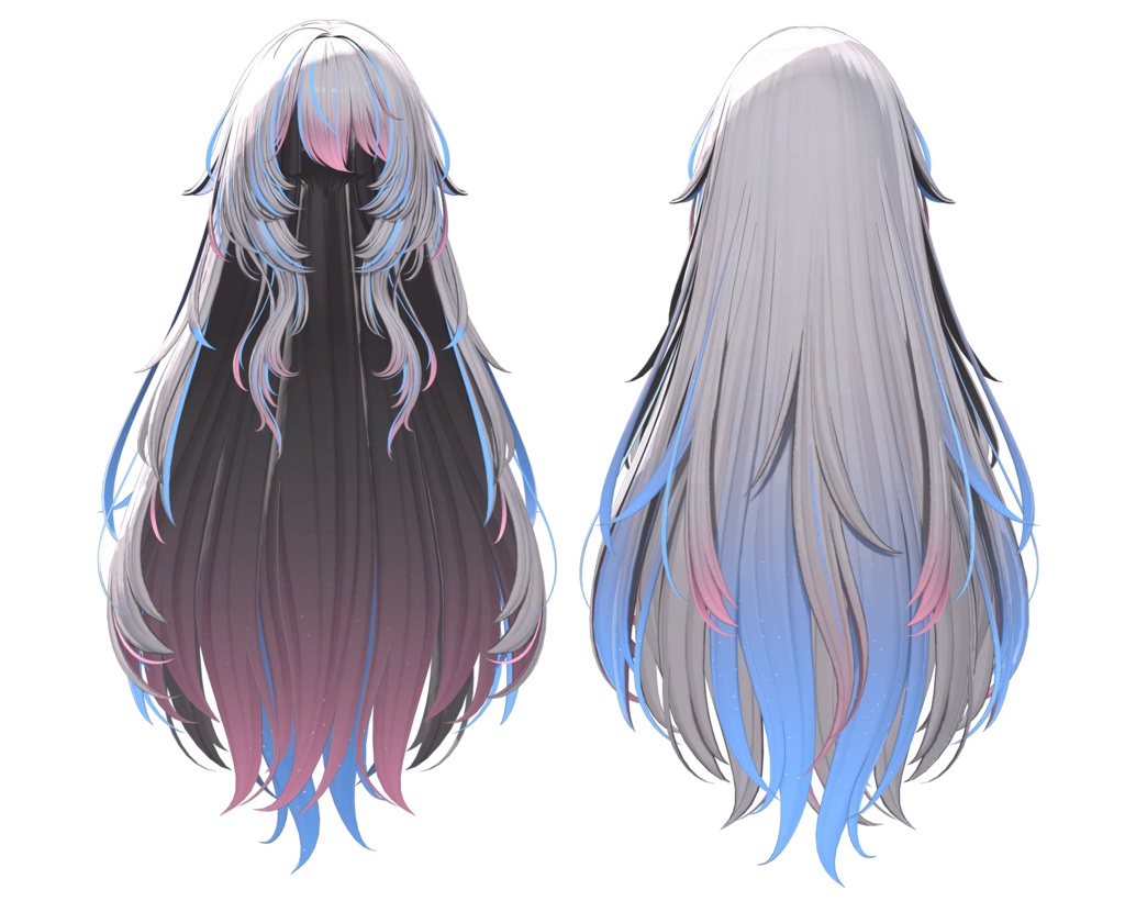 【♥ Monaca_Hair ♥専用】グラデーション&メッシュの変更