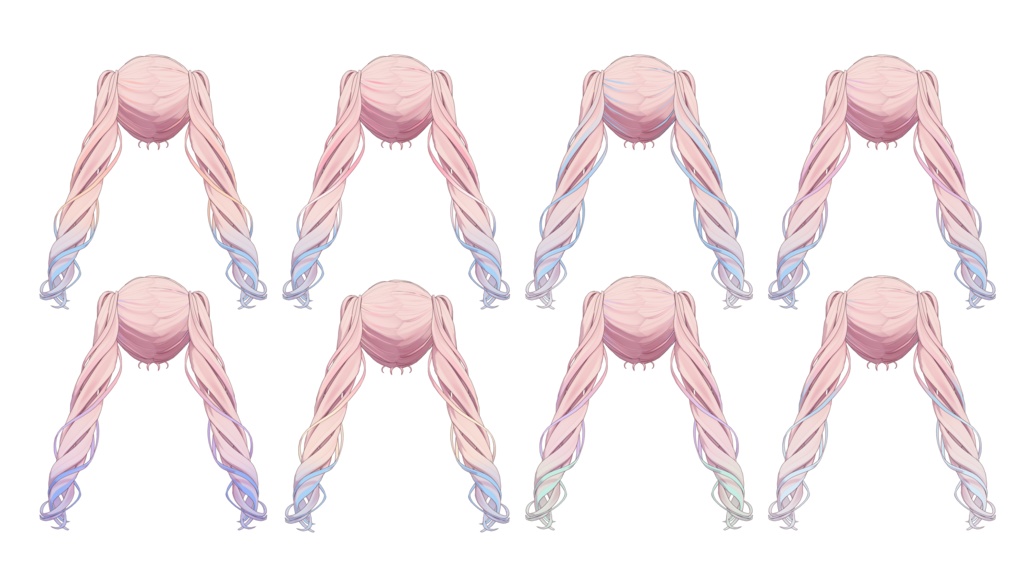 【フィユエ専用】グラデーション&メッシュの変更