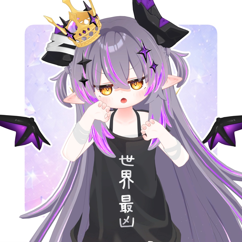 【邪竜メルヴィ専用】グラデーション&メッシュの変更