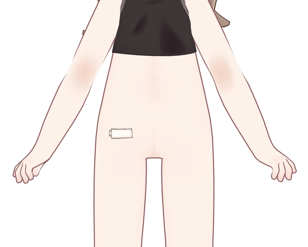 【無料!】えいえんのいのち風 電池シール【VRC向け】