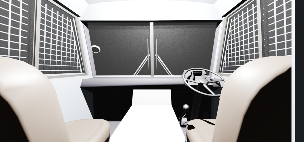 【3Dモデルのみ】DBR370 マイクロバス仕様・機動隊Ⅱ型仕様(更新停止)