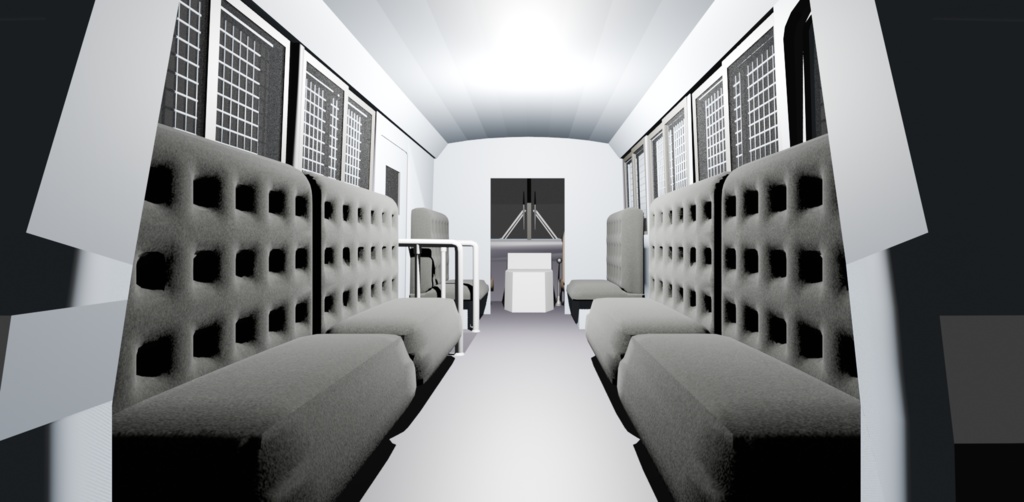 【3Dモデルのみ】DBR370 マイクロバス仕様・機動隊Ⅱ型仕様(更新停止)