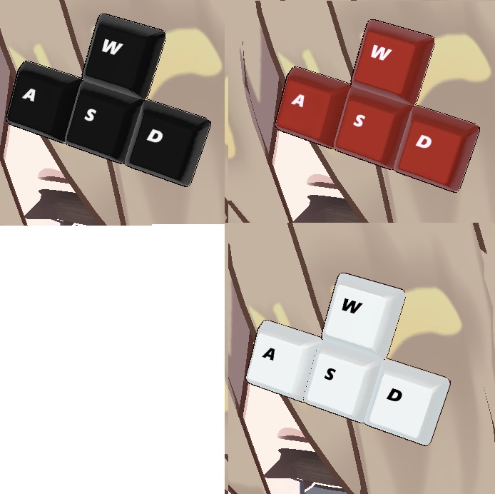 【無料】WASDヘアピン - キプフェル対応