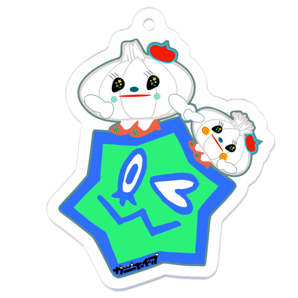 Garlic Girl with Mom