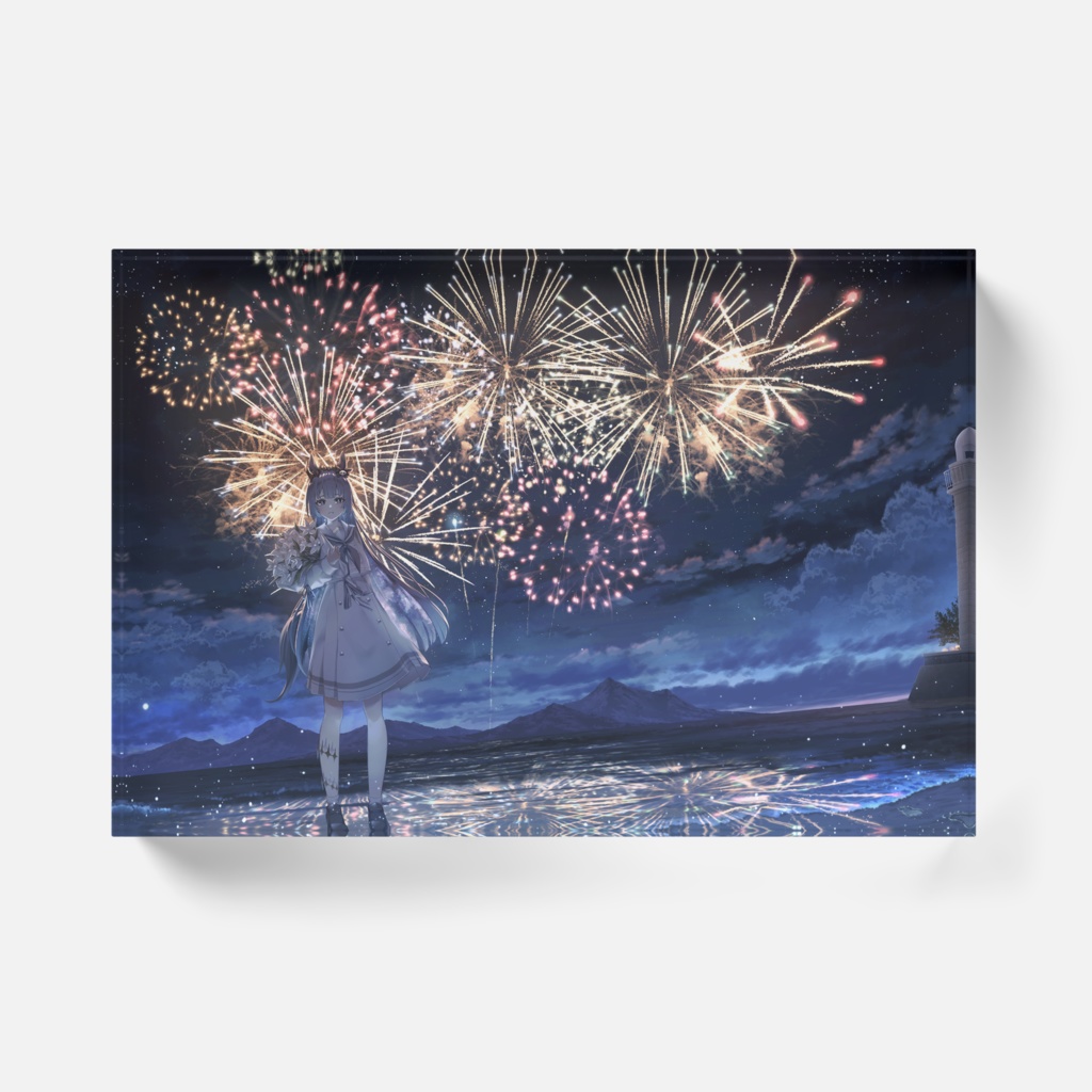 【限定販売】葬星むくろ2周年記念アクリルブロック 【記念グッズ】