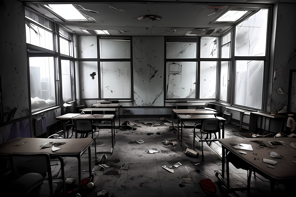 【素材75点】不気味なホラー背景素材パック(廃墟・荒廃した館)ゲーム・同人向け