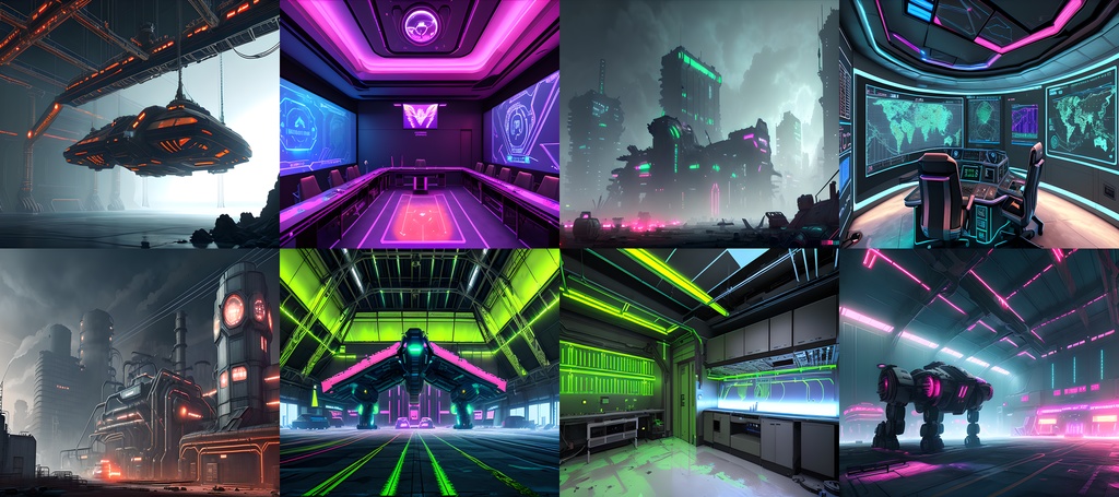 《素材98点》未来都市サイバーパンク_ゲーム用素材_SF素材