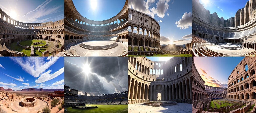 <素材19点>闘技場_ゲーム背景素材_壁紙_TRPG