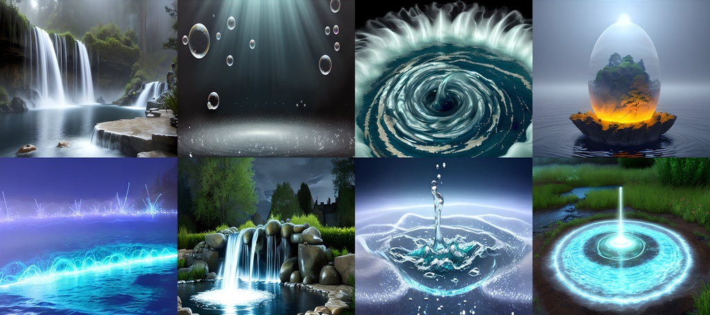 【素材41点】水の王国_ゲーム素材_ファンタジー_設定画