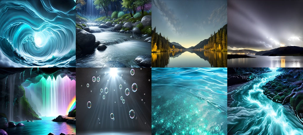 【素材41点】水の王国_ゲーム素材_ファンタジー_設定画